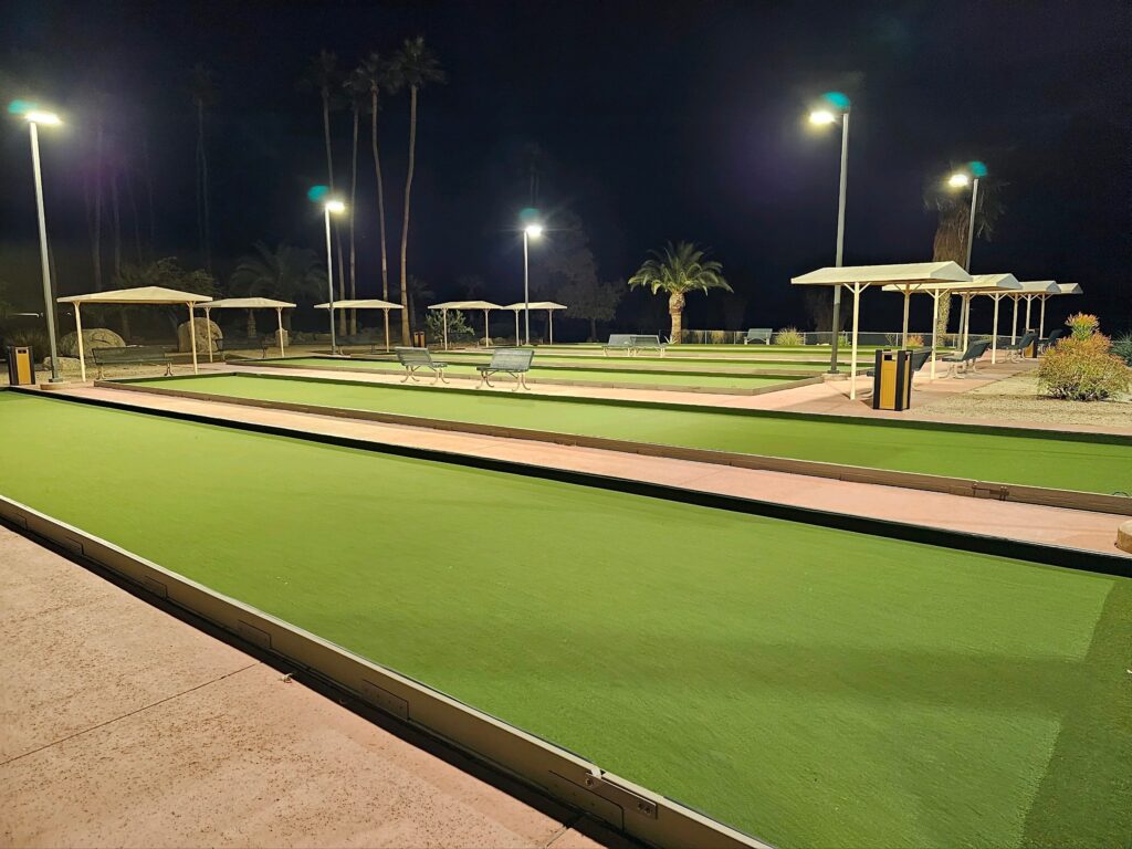 Artificial Turf Bocce Courts