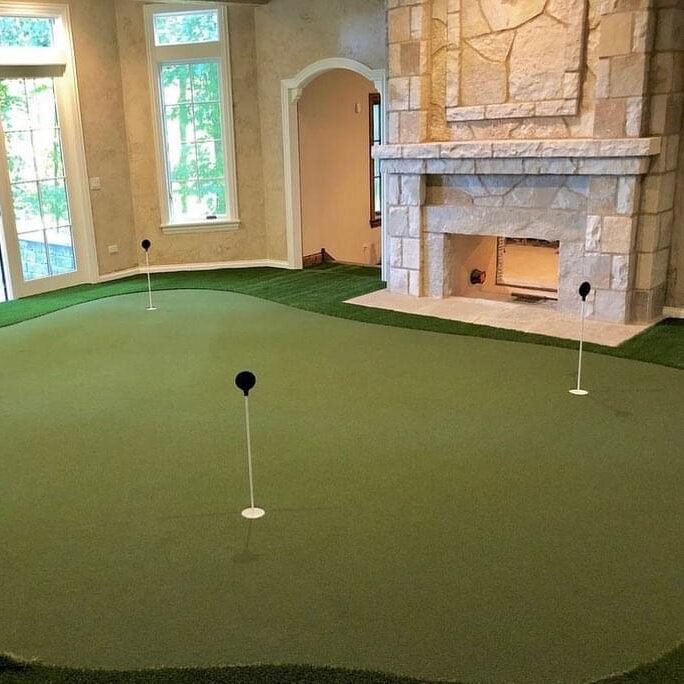 Indoor Golf Putting Green