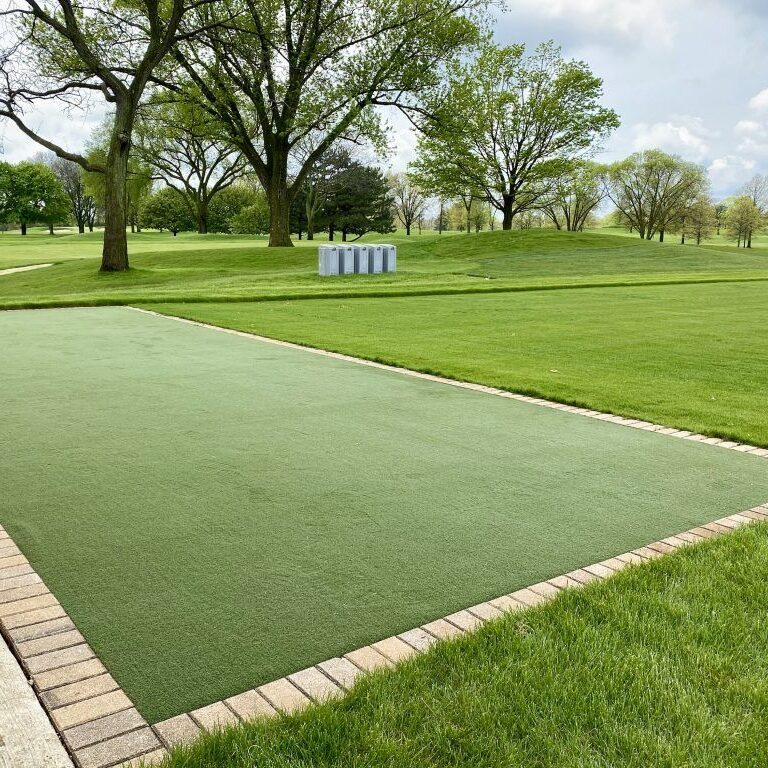 Tee Boxes & Driving Ranges